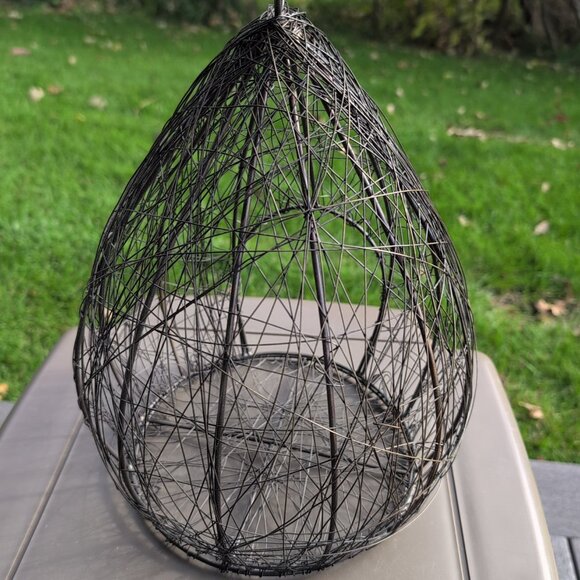 Wire Birdhouse Indoor Or Outdoor Decorative Or For Actual Use - Picture 5 of 6